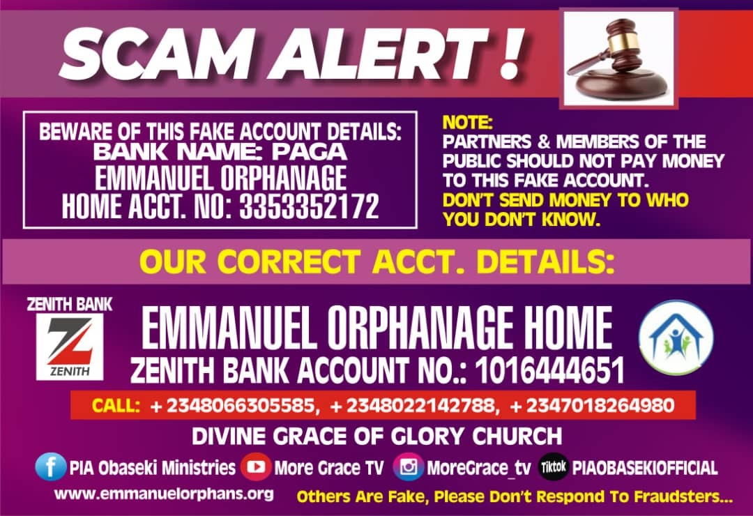 zenith bank scam alert